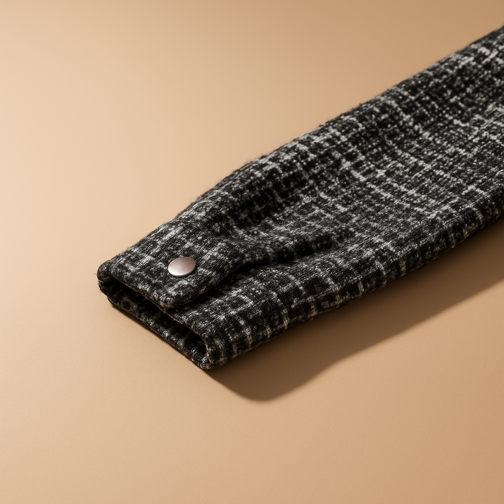 Chaqueta Texturizada Clásica