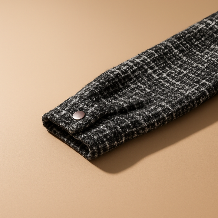 Chaqueta Texturizada Clásica