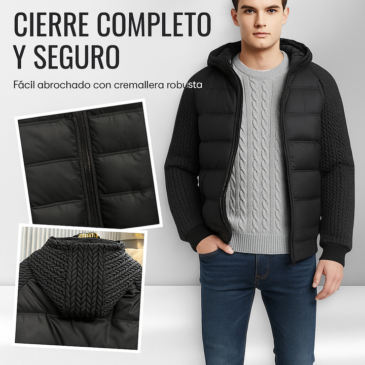 Chaqueta Térmica con Capucha | Acolchada y Cortavientos