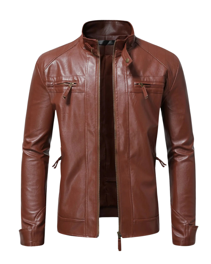 Chaqueta de Hombre de Piel Elegante