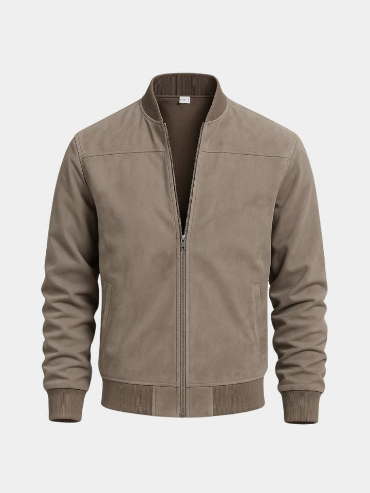 Darian | Chaqueta Bomber de Ante Premium