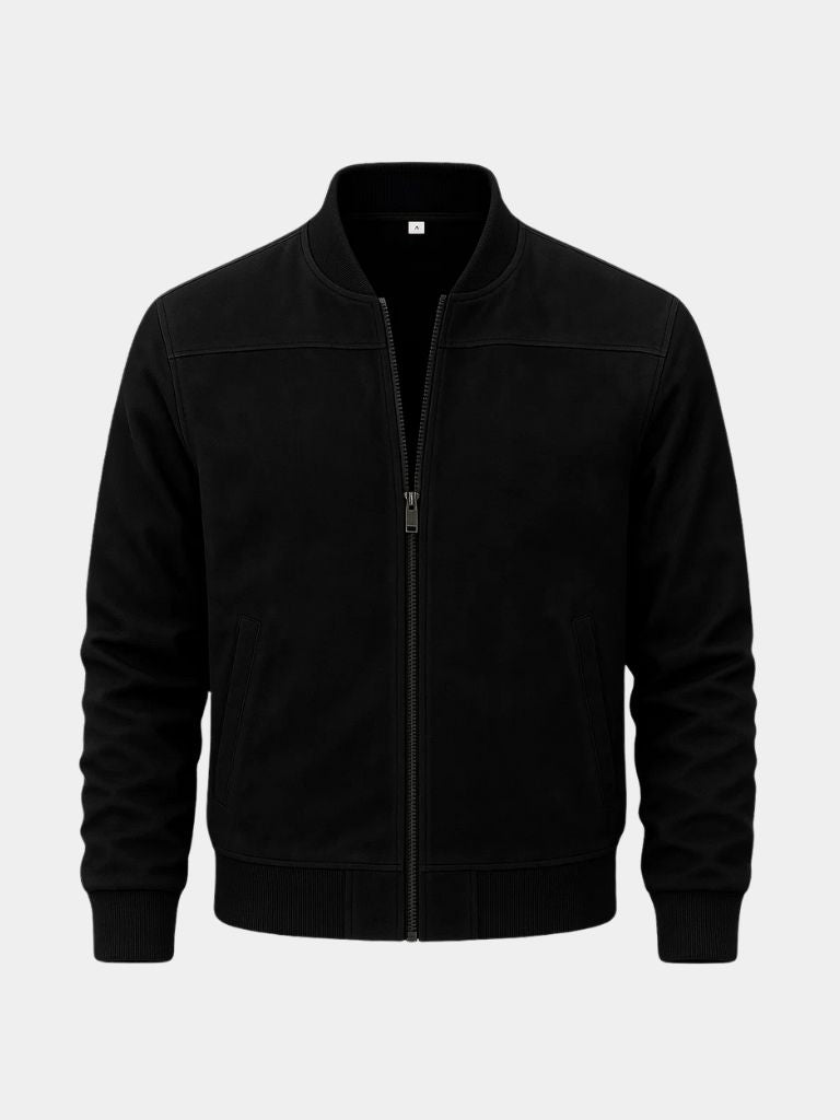 Darian | Chaqueta Bomber de Ante Premium