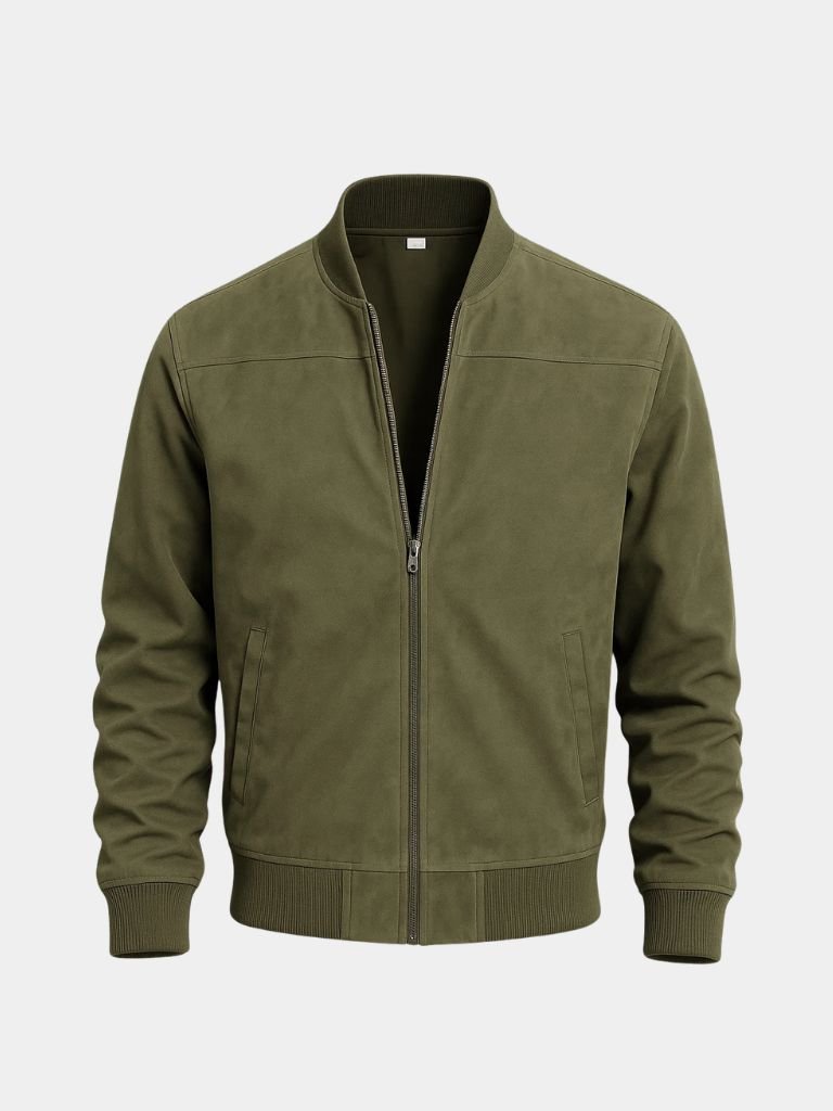 Darian | Chaqueta Bomber de Ante Premium