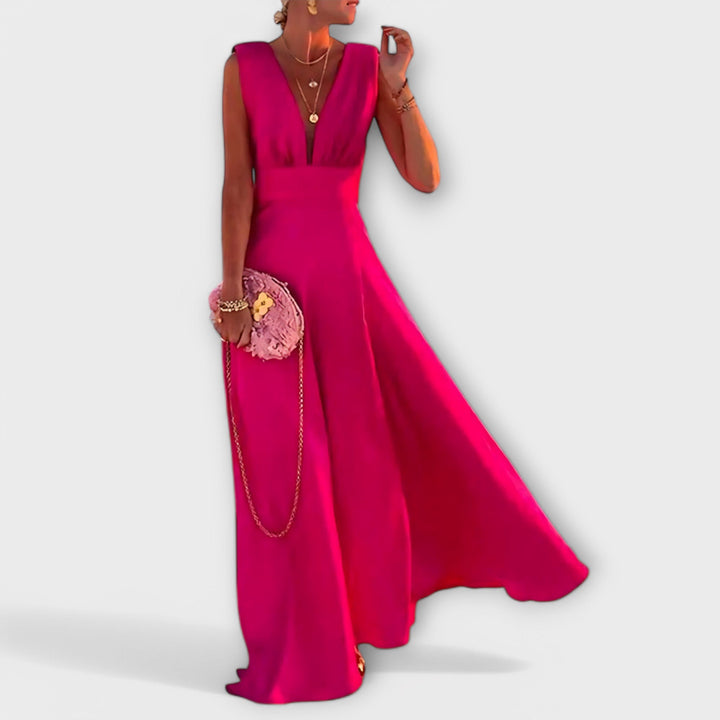 Vestido Elegante Sin Mangas para Mujeres